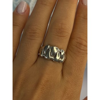 Unique Design 925 Sterling Silver Ring Size 8.5