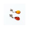 925 Sterling Silver Amber 