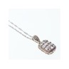 925 Sterling Silver CZ Chain with Pendant