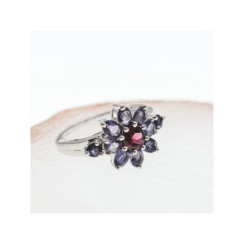 925 Sterling Silver Spinel & Tanzanite 