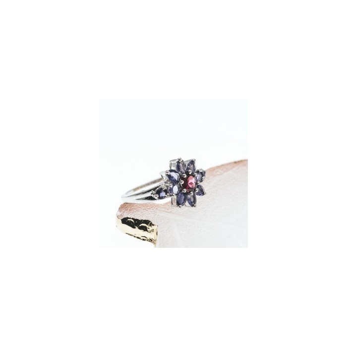 925 Sterling Silver Spinel & Tanzanite 