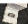925 Sterling Silver CZ Ring Size 10