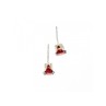 925 Sterling Silver Garnet Earrings