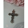 925 Sterling Silver Cross Length 2.3 In