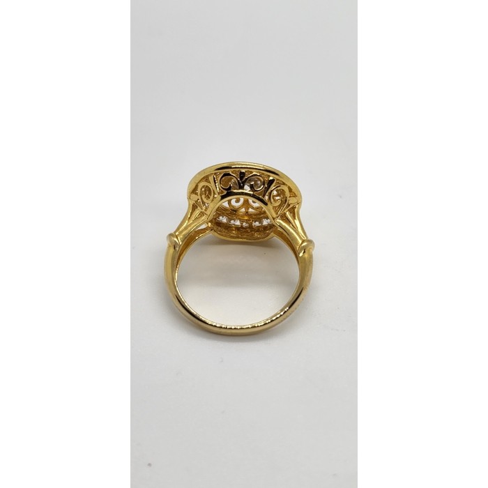 925 Sterling Silver CZ Ring Size 7.5