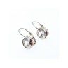 925 Sterling Silver White Beryl (goshenite) Earrings