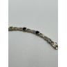 925 STERLING SILVER TOURMALINES BRACELET