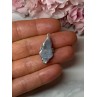 925 Sterling Silver Turquoise Pendant Length 1.1 In