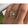 925 Sterling Silver CZ Ring Size 8