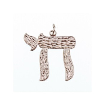 925 Sterling Silver Letter Hai Pendant