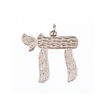 925 Sterling Silver Letter Hai Pendant