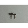925 Sterling Silver Letter Hai Pendant