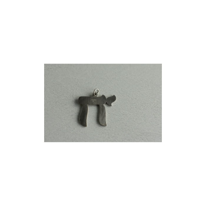 925 Sterling Silver Letter Hai Pendant