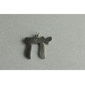 925 Sterling Silver Letter Hai Pendant