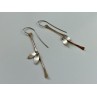 925 Sterling Silver Copper Plated Original Disign Earrings Usa