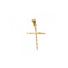14K YELLOW GOLD CROSS PENDANT