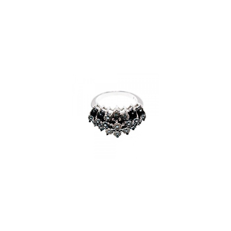 925 STERLING SILVER SPINEL RING SIZE 8