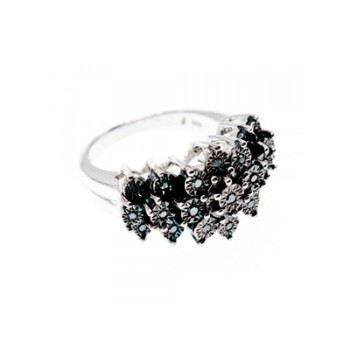 925 STERLING SILVER SPINEL RING SIZE 8