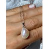 925 STERLING SILVER FRESH WATER NECKLACE LENGTH 18 Inch
