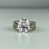 925 Sterling Silver CZ Ring Size 7