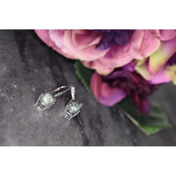 925 Sterling Silver Serpentine Earrings