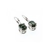 925 Sterling Silver Serpentine Earrings