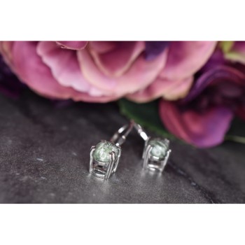 925 Sterling Silver Serpentine Earrings