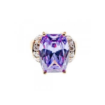 925 Sterling Silver CZ Ring Size 5.5