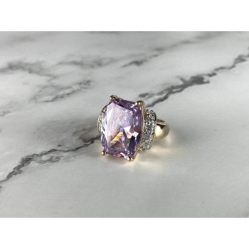 925 Sterling Silver CZ Ring Size 5.5