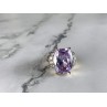 925 Sterling Silver CZ Ring Size 5.5