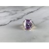 925 Sterling Silver CZ Ring Size 5.5