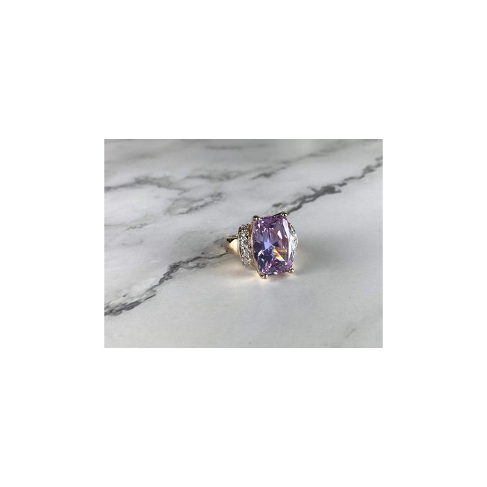 925 Sterling Silver CZ Ring Size 5.5