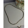 925 Sterling Silver Italy Fas Necklace Length 18 Inch