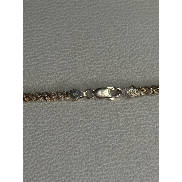 925 Sterling Silver Italy Necklace Length 22 Inch