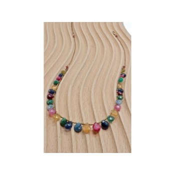 925 Sterling Silver Gold Plated Agates 