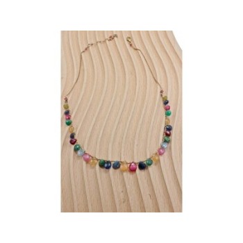 925 Sterling Silver Gold Plated Agates 