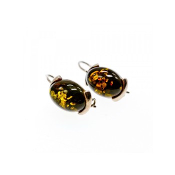 925 Sterling Silver Amber 
