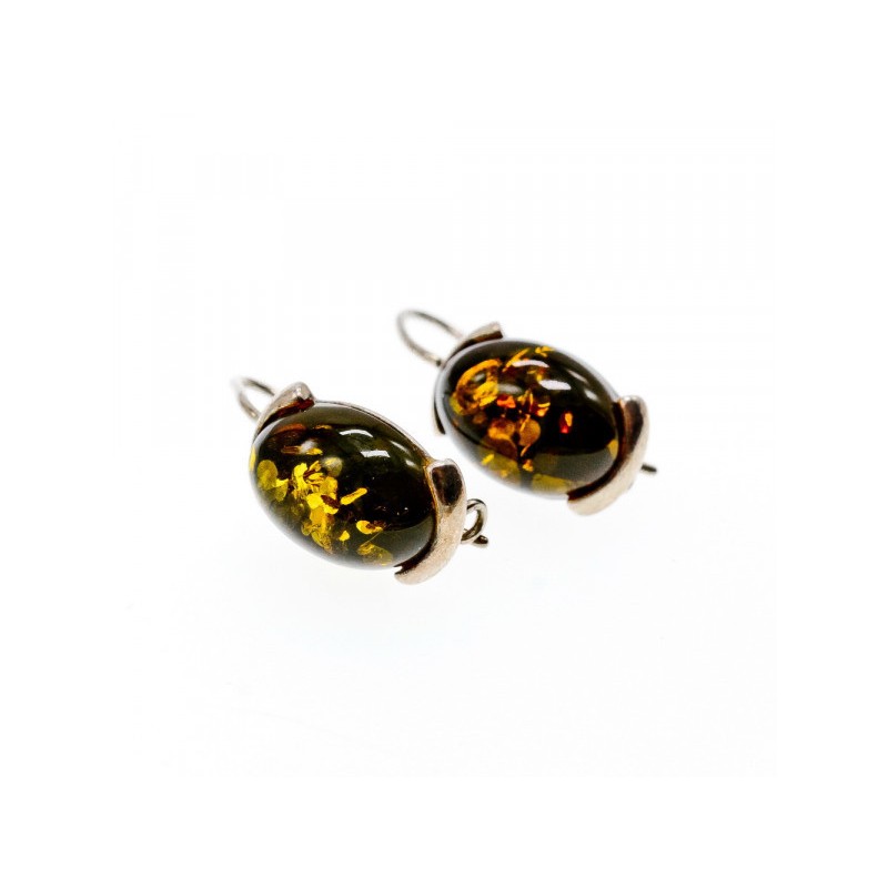 925 Sterling Silver Amber 