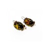 925 Sterling Silver Amber 