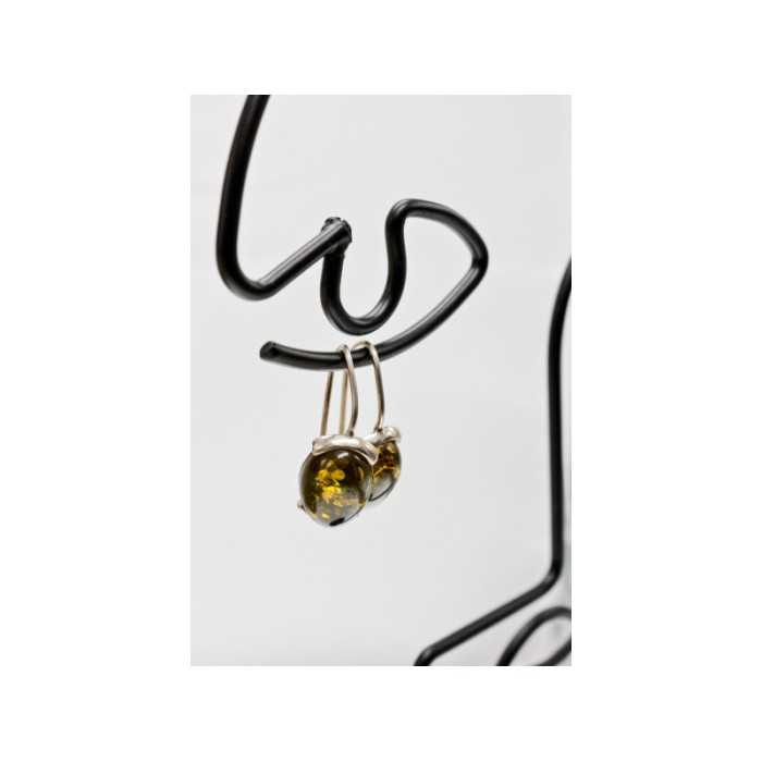 925 Sterling Silver Amber 