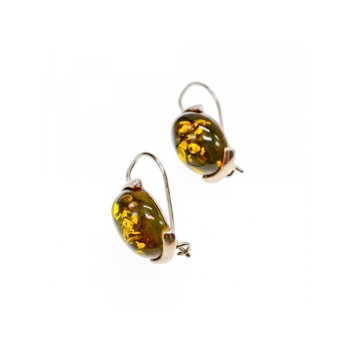 925 Sterling Silver Amber 