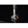 925 Sterling Silver Hessonite Ring Size 6.5