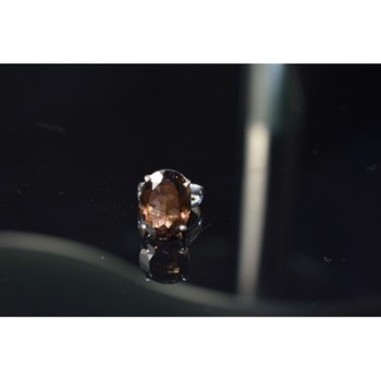 925 Sterling Silver Hessonite Ring Size 6.5