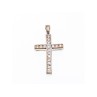925 Sterling Silver CZ Cross Pendant