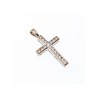 925 Sterling Silver CZ Cross Pendant