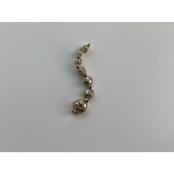 925 Sterling Silver Diamond Pendant