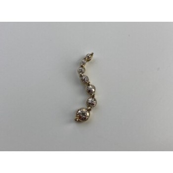 925 Sterling Silver Diamond Pendant