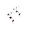 10K WHITE GOLD DIAMONDS EARRINGS