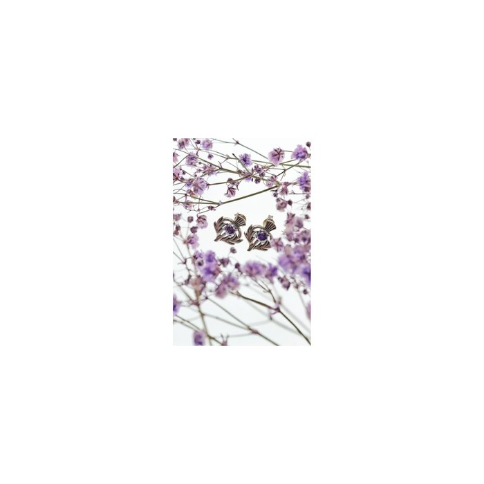 925 Sterling Silver Iolite Earrings