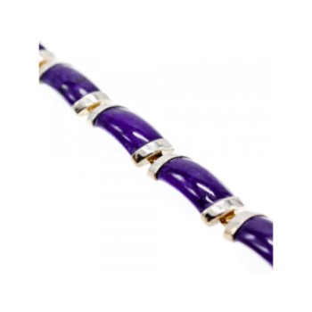 925 STERLING SILVER AGATE BRACELET